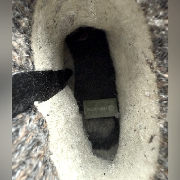 Remonte Black Boots with Knit Cuff - Wear long mid calf or short ankle - Size 7 - Picture 11 of 12